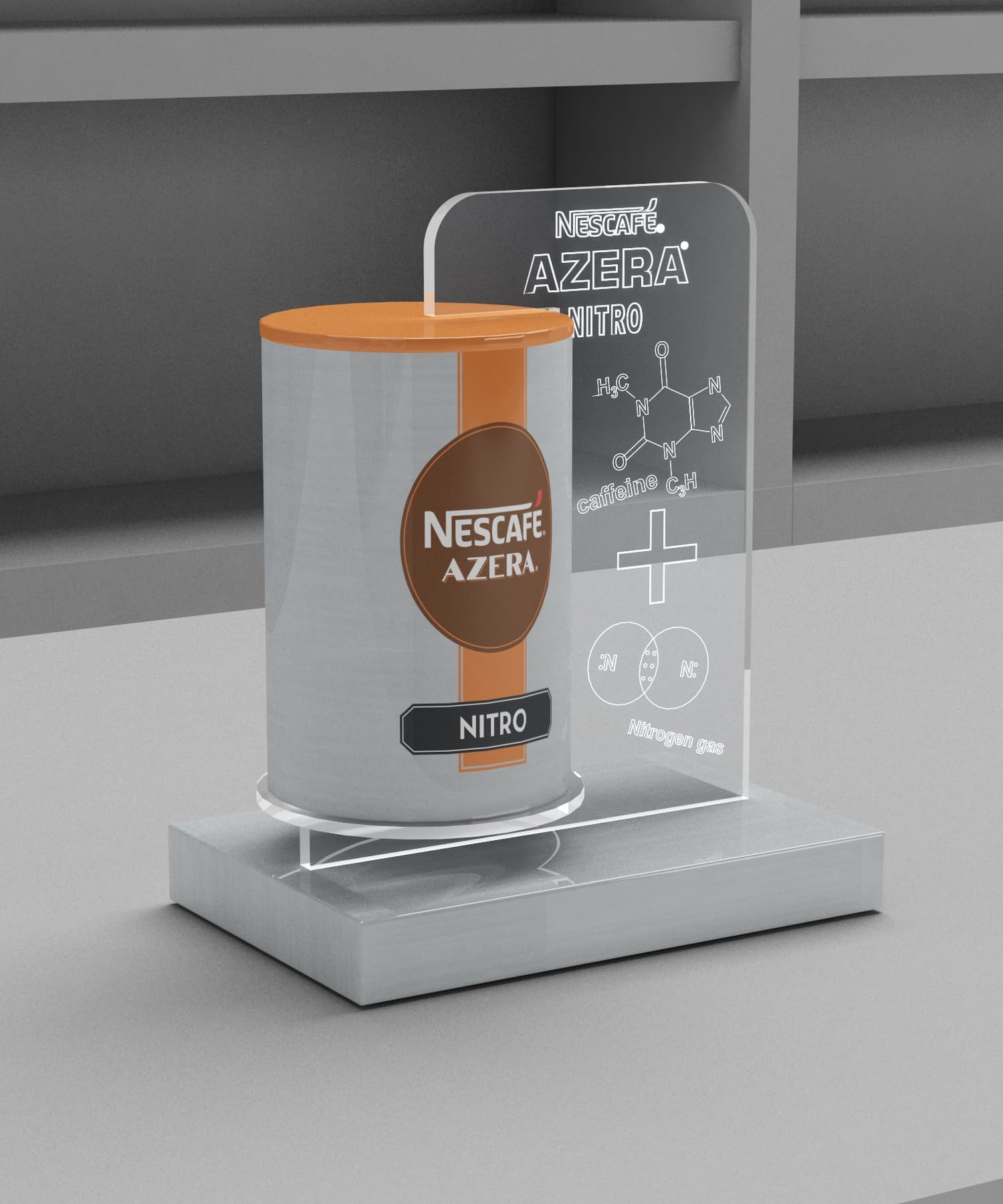 Glorifiers — κατασκευή display από την Production